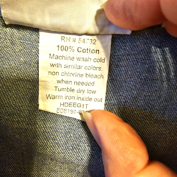 Embroidered Chambray Shirt - Picture 8 of 8